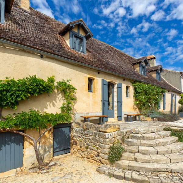 Le Mas en Dordogne en Nouvelle Aquitaine dans le Sud de la France