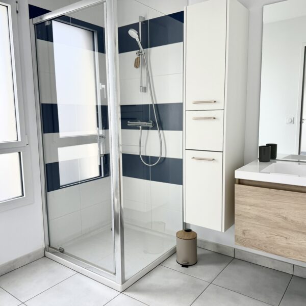 Salle de bain du Gîte l' Évasion Sablée à Grivaud en Vendée