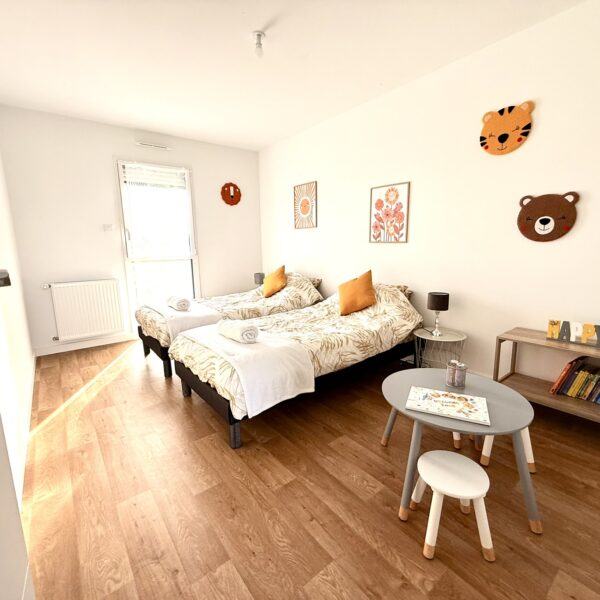 Chambre du Gîte l' Évasion Sablée à Grivaud en Vendée