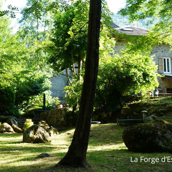 Salon du Gîte La Forge d'Espy à Illier-et-Lamarade en Arège