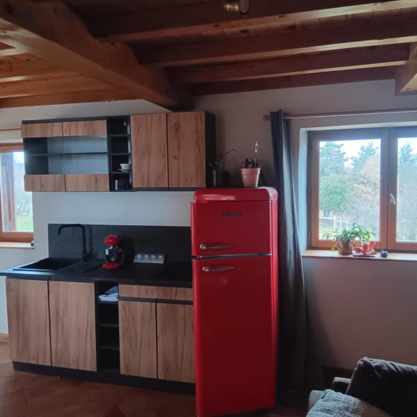 Cuisine du Gite La Tanière de l'Alchimiste à Sécheras en Ardèche