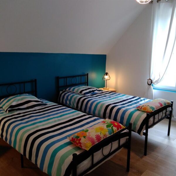 Chambre du Gîte le Nuage de la Plaine à Carnoy-Mametz dans la Somme