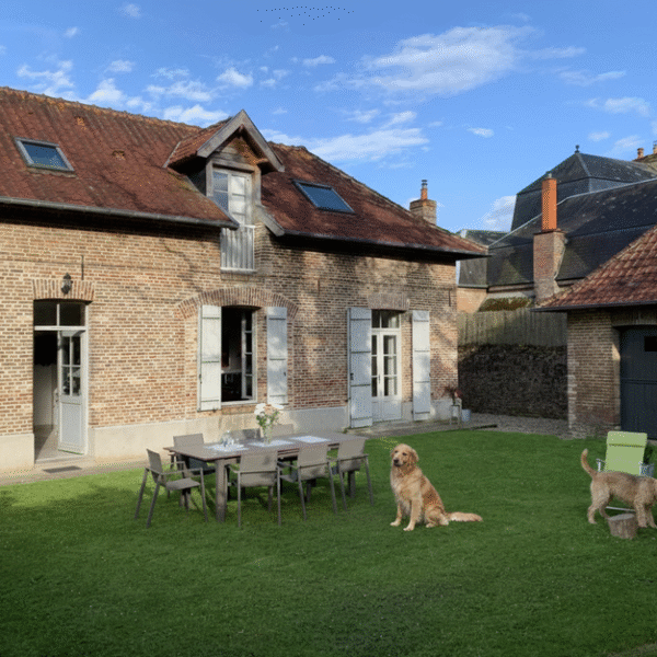 Jardindu Gîte la loge à Drucat dans la Somme