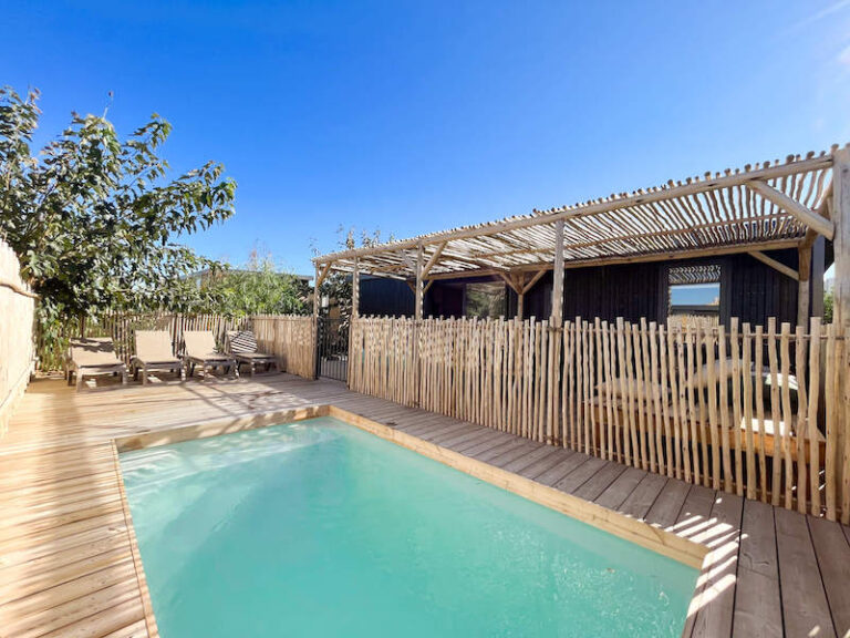 Piscine du Camping la Clape Village à Agde dans l'Hérault