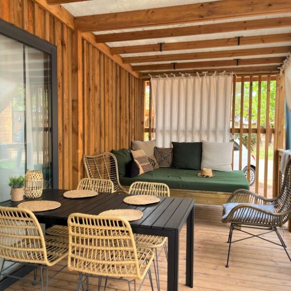 Mobile home du Camping La Tamarissière Village à Agde dans l' Hérault