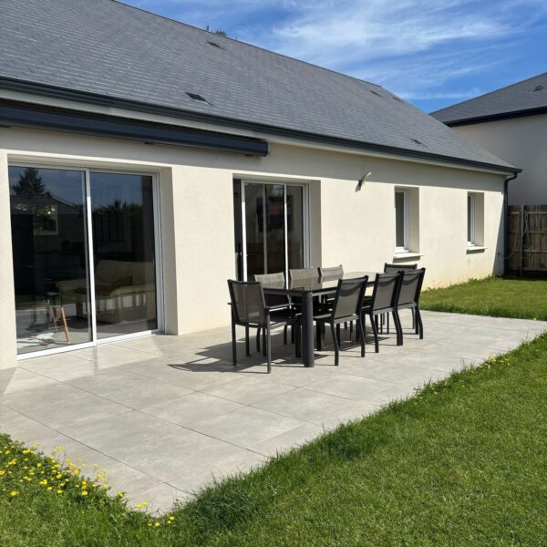 Extérieur de La Villa Coquette à Vouvray en Indre-et-Loire