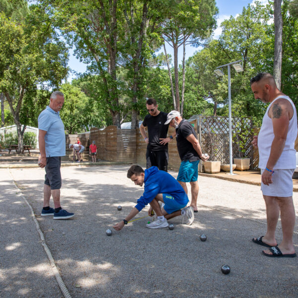 Terrain de Pétanque du Camping La Bastiane à Puget-Sur-Argens dans le Var