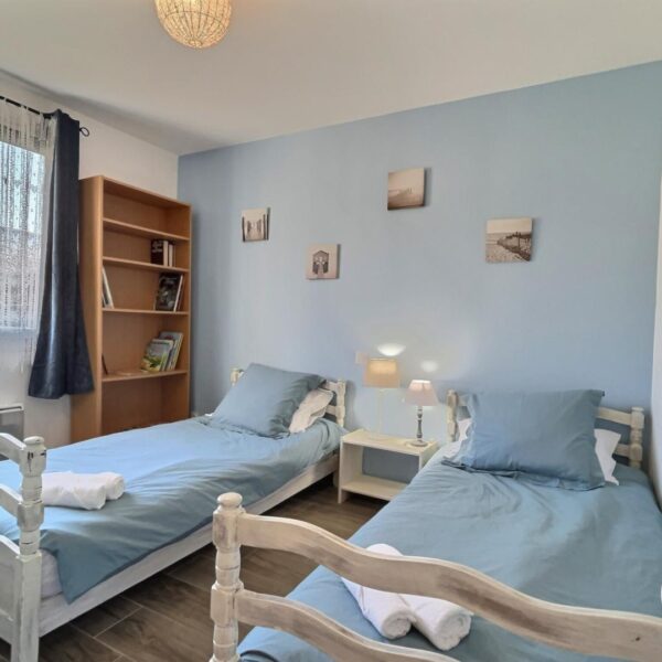 Chambre du Gîte Al'Coyette à Val Couesnon en Ille-et-Vilaine