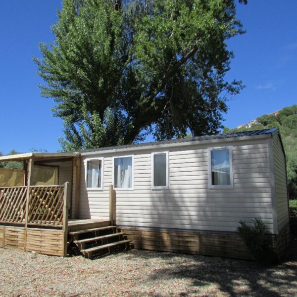 Mobil home du Camping d'Olzo à Saint-Florent en Haute-Corse