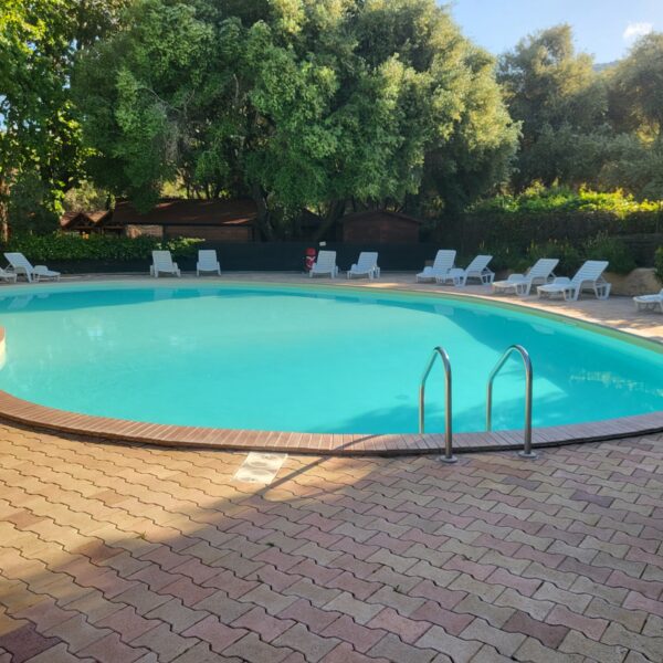 Piscine du Camping d'Olzo à Saint-Florent en Haute-Corse
